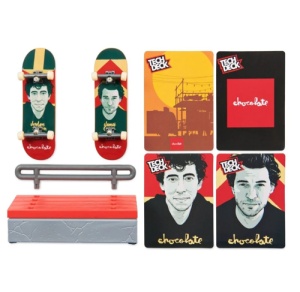 Pachet Tech Deck 2 mini placi cu obstacol, Chocolate, SPM 20139399 - Img 2