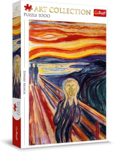 PUZZLE TREFL 1000 ART COLLECTION EDWARD MUNCH TIPATUL - Img 1
