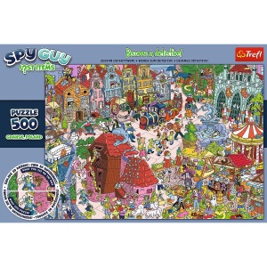 Puzzle trefl 500 spy guy obiecte pierdute in gdansk polonia - Img 3
