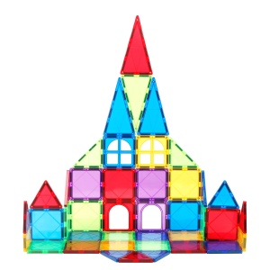Set de constructie magnetic 3D - 46 piese - Img 2
