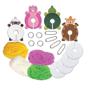 Set de fabricare brelocuri Fluffy Friends pentru copii , Galt, 1005428 - Img 3
