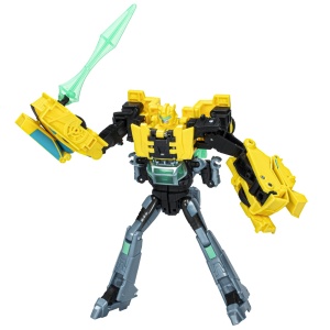 Transformers earthspark set 2 figurine bumblebee si mo malto - Img 6