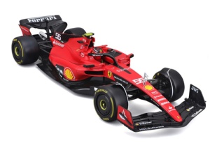 Macheta de colectie masinuta Bburago 1/18 Ferrari Formula Racing team #55 Carlos Sainz - Img 4