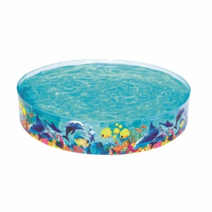 Piscina pentru copii Bestway Fill n Fun. 244 cm x 46 cm Multicolor - Img 1