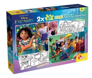 Puzzle de colorat - Encanto (2 x 60 piese) - Img 1