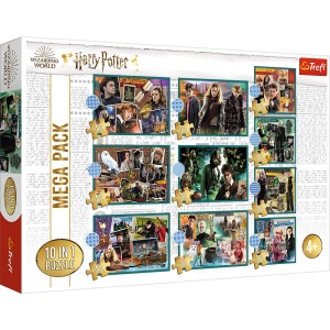Puzzle trefl 10in1 harry potter in lumea lui harry potter - Img 1