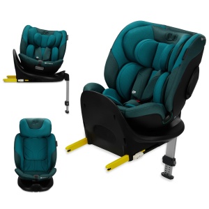 Scaun auto kinderkraft i-fix, i-size 40-150 cm, harbor blue - Img 3
