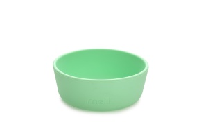 Set 3 recipiente silicon hrana bebe, melii, blue&lime&mint - Img 6