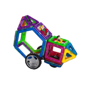 Joc de constructie magnetic - 48 piese - Img 2
