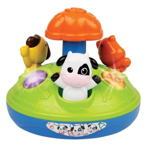 Jucarie interactiva bebelusi Winfun - Spinner, cu lumini si sunete - Img 2