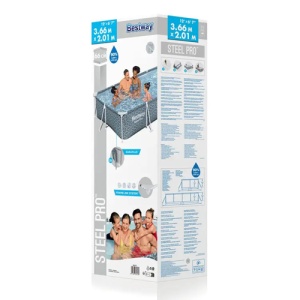 Piscina Dreptunghiulara Bestway Steel Pro Frame fara Pompa 366 x 201 x 66 cm, 561FT - Img 2