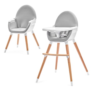 Scaun de masa kinderkraft fini, 2 in 1, grey - Img 1