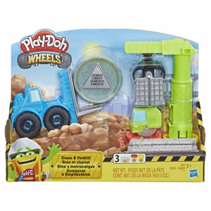 Set Play-Doh Wheels - Macara si stivuitor - Img 1