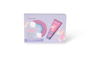 Martinelia little unicorn set crema de corp si bomba de baie - Img 1