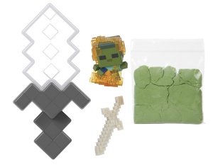 Minecraft mini mode set explorare miniera gri si alb - Img 2