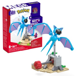 Pokemon mega set de constructie zborul de noapte al zubat - Img 5