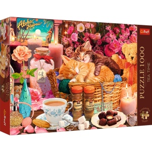 Puzzle trefl 1000 premium plus tea time toate lucrurile bune - Img 1