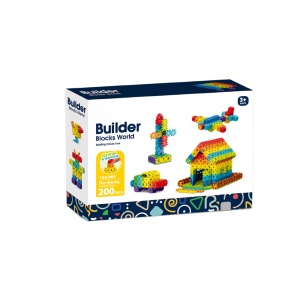 Set de constructie STEAM - Micutul matematician (200 piese) - Img 1