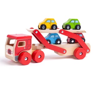 Camion cu platforma pentru masinute - Img 1