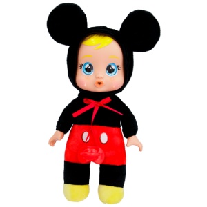 Papusa bebelus Cry Babies Tiny Cuddles Mici imbratisari Mickey 917880-917903 - Img 2