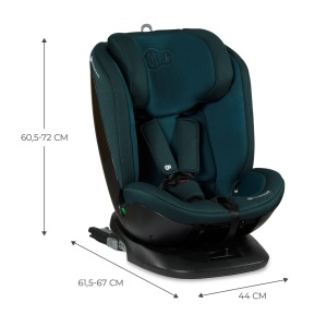 Scaun auto kinderkraft xpedition 2 i-size 40-150 cm, blue - Img 4