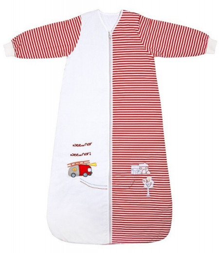Sac de dormit cu maneca lunga Fire Engine 0-6 luni 3.5 Tog