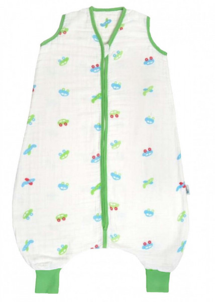 Sac de dormit cu picioruse Boys din muselina 12-18 luni 0.5 Tog