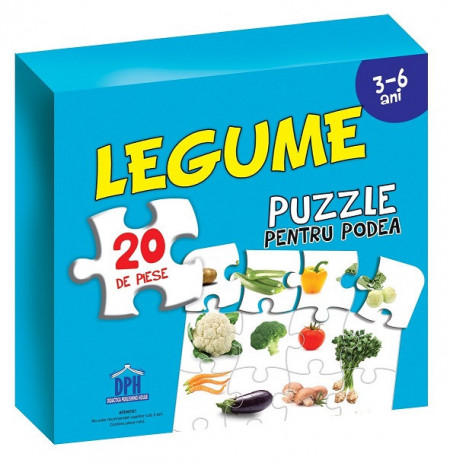 Legume ( puzzle podea 50/70 + afis 50/70 )