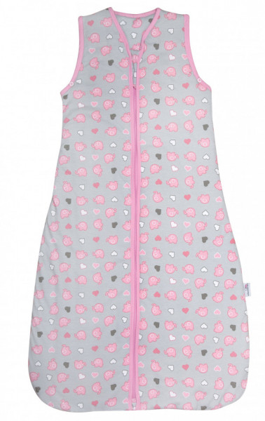 Sac de dormit 6-18 luni, 1.0 Tog, Pink Elephant