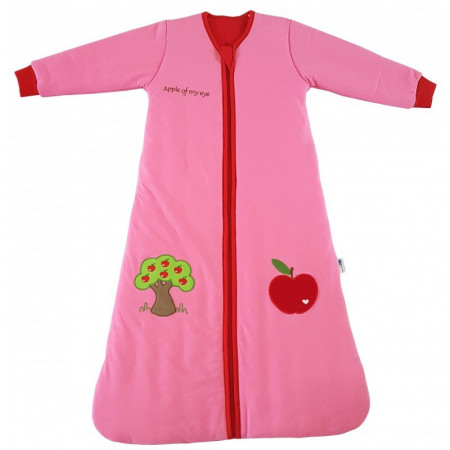 Sac de dormit cu maneca lunga Apple of my eye 0-6 luni 2.5 Tog