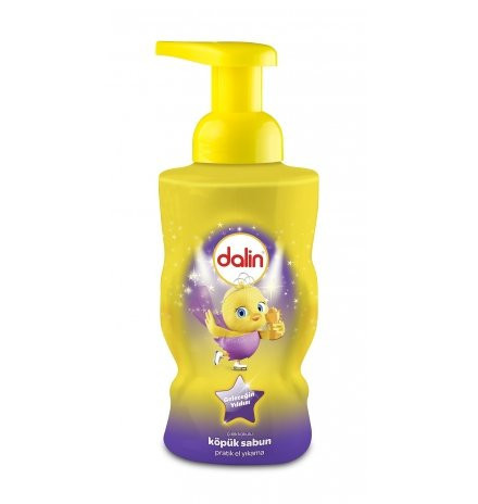 Dalin sapun lichid spuma Capsuni- Fete, 300 ml