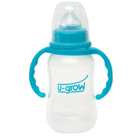 Biberon U-GROW, 0-3 luni, cu Gat Normal, 120 ml, A-1012