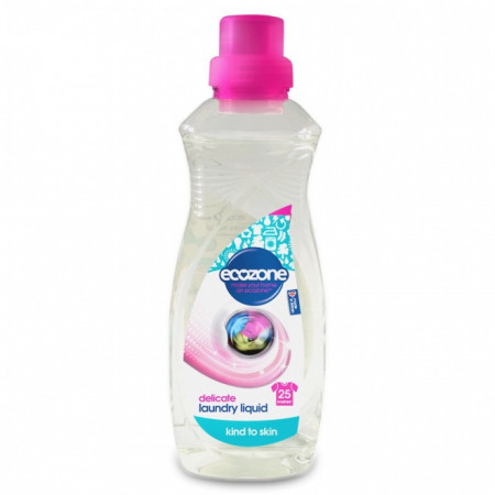 Detergent fara miros, pt. hainele bebelusilor si rufe delicate, Ecozone, 25 spalari, 750 ml