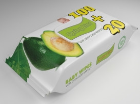Servetele Umede Spring Line Baby Extract de cocos 120 buc Cu Capac
