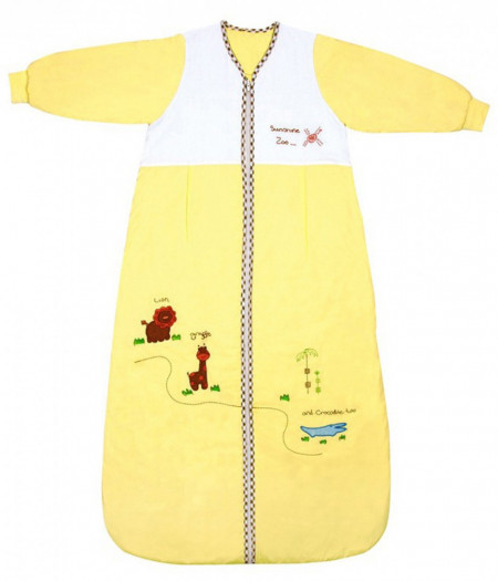 Sac de dormit cu maneca lunga Sunshine Zoo 18-36 luni 3.5 Tog
