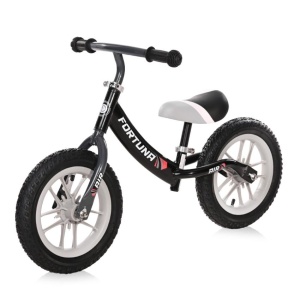 Bicicleta de echilibru, Fortuna Air, 2-5 Ani, 12 inch, anvelope cu camera, jante cu leduri - Img 1