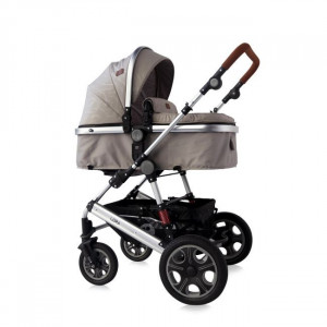 Carucior Lora, 3 in 1, Lorelli, Beige String - Img 3