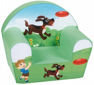 Fotoliu din burete Meet My Dog
