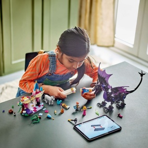 LEGO DISNEY PRINCESS MALEFICENT SUB FORMA DE DRAGON 43240 - Img 2