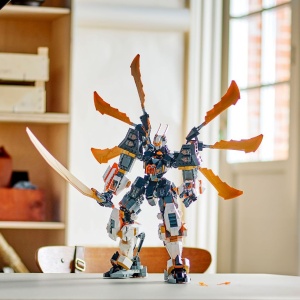 LEGO NINJAGO ROBOTUL-DRAGON DE TITAN AL LUI COLE 71821 - Img 3
