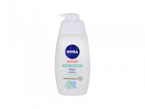 Lotiune de spalare Nivea Baby, Pure and Sensitive, 500 ml