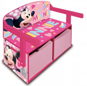 Mobilier 2 in 1 pentru depozitare jucarii Minnie's Bow-tique - Img 1