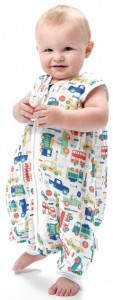 Sac de dormit cu picioruse Bamboo Vehicles 12-18 luni 0.5 Tog - Img 2