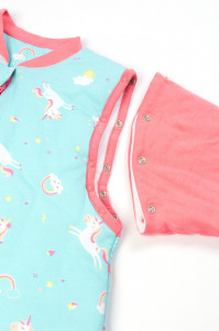 Sac de dormit cu picioruse si maneca lunga detasabila Unicorn 2-3 ani 2.5 Tog - Img 1