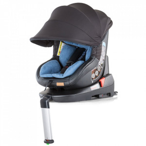 Scaun auto Chipolino Toledo 0-18kg marine blue cu sistem Isofix si sezut rotativ