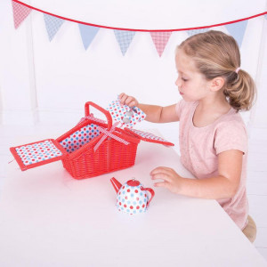 BigJigs Setul meu de picnic cu buline - Img 5