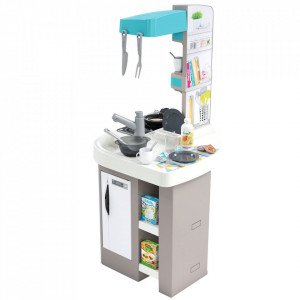 Bucatarie Smoby Mini Tefal Studio Bubble gri albastru - Img 2