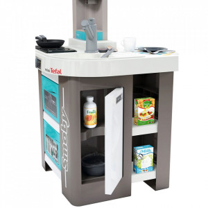 Bucatarie Smoby Mini Tefal Studio Bubble gri albastru - Img 7