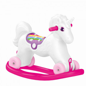 Jucarie 2 in1 - Unicorn balansoar - Dolu - Img 4