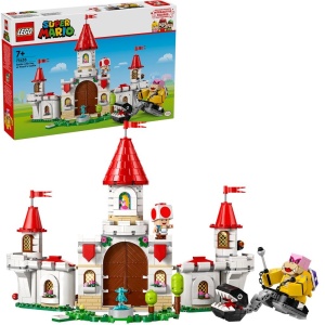 LEGO SUPER MARIO BATALIA CU ROY LA CASTELUL LUI PEACH 71435 - Img 2